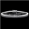 Image 1 : 18k White Gold 4.60ct Diamond Bracelet