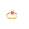 Image 3 : 1.29ct Pink Sapphire 18K YG 4.01gm Ring