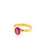 Image 4 : 1.29ct Pink Sapphire 18K YG 4.01gm Ring