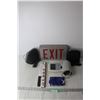 Image 1 : Exit Sign, Blood Pressure Monitor, Speakers, Kitchen Knife