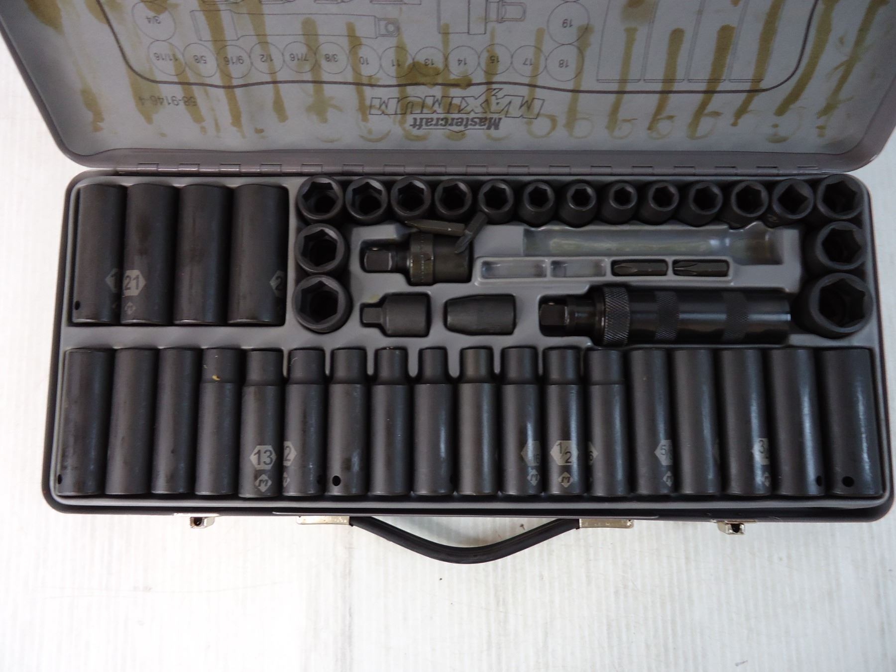 Maximum Apprentice Socket Set Mastercraft Maximum Heavy Duty Socket Set