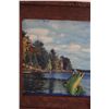 Image 2 : 3D Fishing Framed Print in Wood Frame - 17" x 12"
