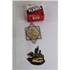 Image 4 : (2) Wooden Cigar Boxes, (2) Window Ornaments Emergency Flares, Misc.