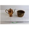 Image 1 : Copper Kettle, Copper Planter
