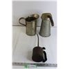 Image 1 : Oiler, (2) Oil Cans