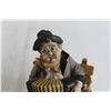 Image 2 : Porcelain Man with Accordion Figurine