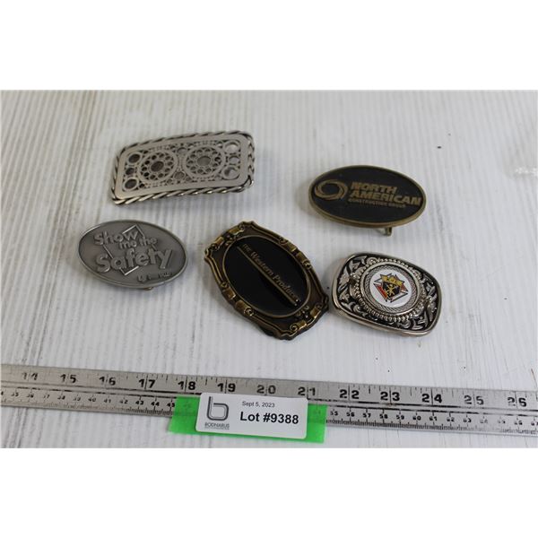 (5) Belt Buckles