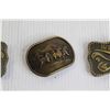 Image 3 : (3) Belt Buckles
