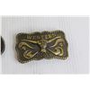 Image 4 : (3) Belt Buckles