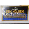 Image 2 : Wooden Fish Key Hook and Brass "Dads Keys" Holder