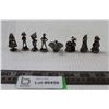 Image 1 : Disney Pewter Figurines- Alice, Peter Pan, Pinocchio, etc.