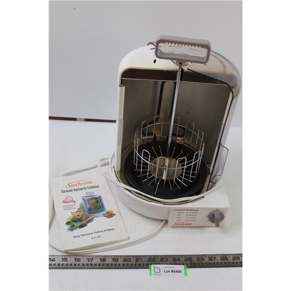 Sunbeam Carousel Rotisserie and Cookbook