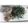 Image 1 : Christmas Lights and Tinsel and Fishbowl Beads
