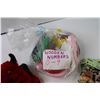 Image 3 : (19)CDs, Stuffed Devil, Wooden Numbers and Other Items