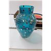 Image 4 : *Kitchen Collector, Blue Glass Vase, Egg Holder and Dishes