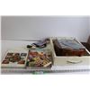 Image 1 : (2) Cookbooks, Charcuterie Board, Misc.