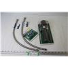 Image 1 : Plumbing Supplies - Sink Mounting Clips - Pop-Up Sink Assembly - (2) 20" Flexible Faucet Connectors 