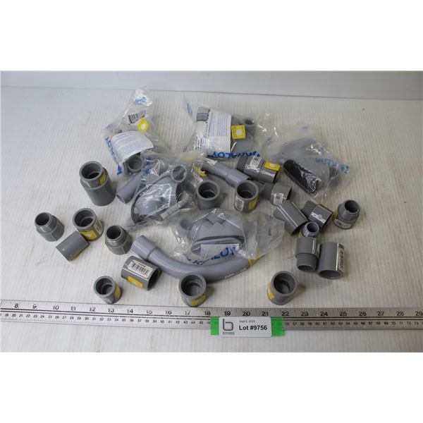 Assorted Plumbing Connectors  (New)