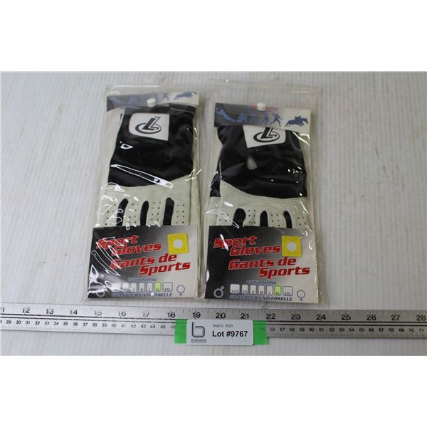 (2) Pair of Sports Gloves (size XL)