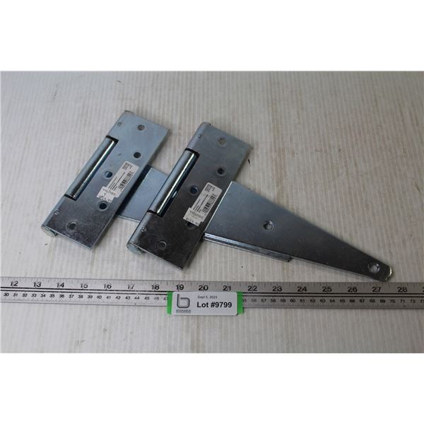 (2) 10" x 7" Hinges