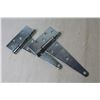 Image 4 : (2) 8" Hinges - (2) 10" Strap Hinges