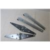 Image 6 : (2) 6" Hinges - (2) 10" Strap Hinges