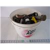 Image 1 : (1) Pail of Misc. Parts, Bolts,