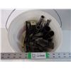Image 1 : (1) Pail of Metal Accessories