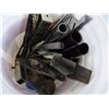 Image 2 : (1) Pail of Metal Accessories