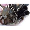 Image 4 : (1) Pail of Metal Accessories