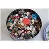 Image 2 : Assorted Buttons in Tin