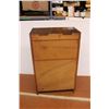 Image 6 : *Burled Maple Four Door Dresser - 16" x 28" x 49"