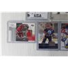 Image 3 : (7) NHL Hockey and Jersey Trading Cards - Belfour, Gilmour