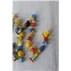 Image 2 : (14) Miniature Simpsons Bobble Heads