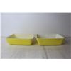 Image 2 : (2) Yellow Pyrex Casserole Dishes