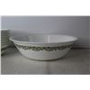 Image 2 : (9) Corelle by Corning Bowls and Serving Bowl