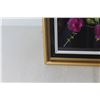 Image 5 : Floral Hanging Wall Clock - 12" x 21"