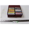 Image 1 : (20) Cassette Tapes with Case