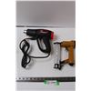 Image 1 : Drill Master Heat Gun and Canwood 18 Gauge Brad Nailer