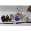Image 1 : (12) Small Decorative Pieces and Other Glassware