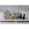 Image 1 : (5) Pieces of Décor -- Swan and Duck