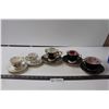 Image 1 : (5) Teacups with Matching Saucers