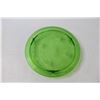 Image 2 : Green Glass Cake Plate