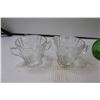 Image 2 : (5) Vases + Cream and Sugar Set