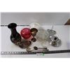 Image 1 : Lot of Décor Items - Vases, Candy Dish, Spoons, Etc.