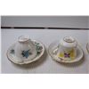 Image 2 : (4) Teacups with Matching Saucers