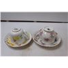 Image 2 : (4) Teacups with Matching Saucers