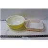 Image 1 : Pyrex Mixing Bowl, and Casserole