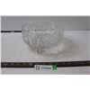 Image 1 : Footed Crystal Glass Dish