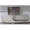 Image 1 : (4) Baking Dishes-9x9in and 9x13in